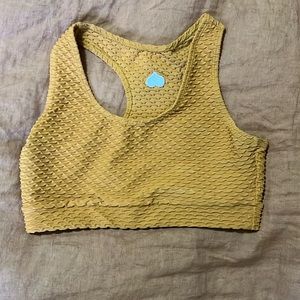 Booty by Brabants Croco Skin Top - Honey